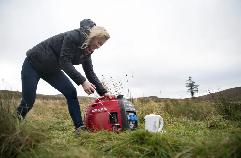 Honda generator EU22i at Clarkes of Cavan