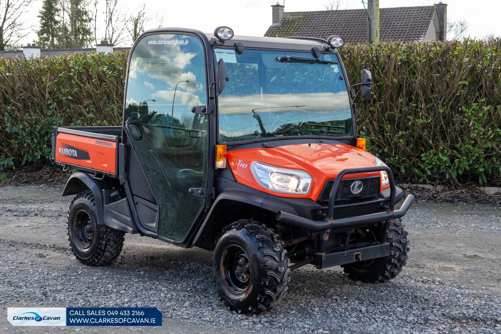 Kubota RTV X1110 Orange