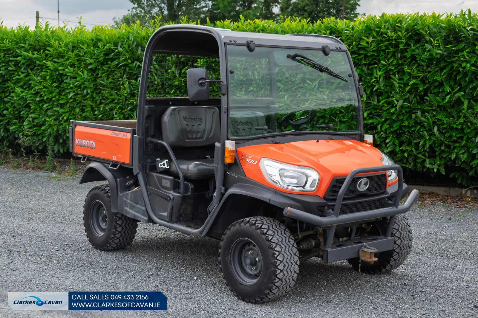 Kubota RTV X900 Orange