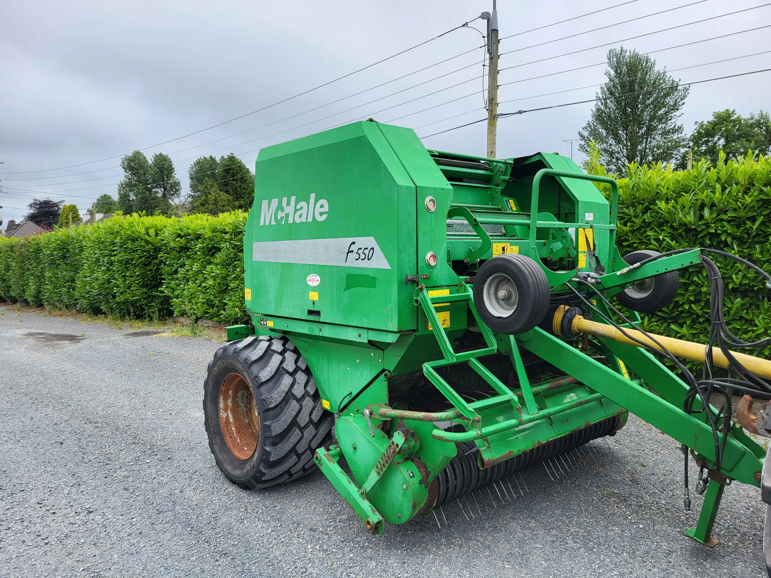 McHale F550 Baler
