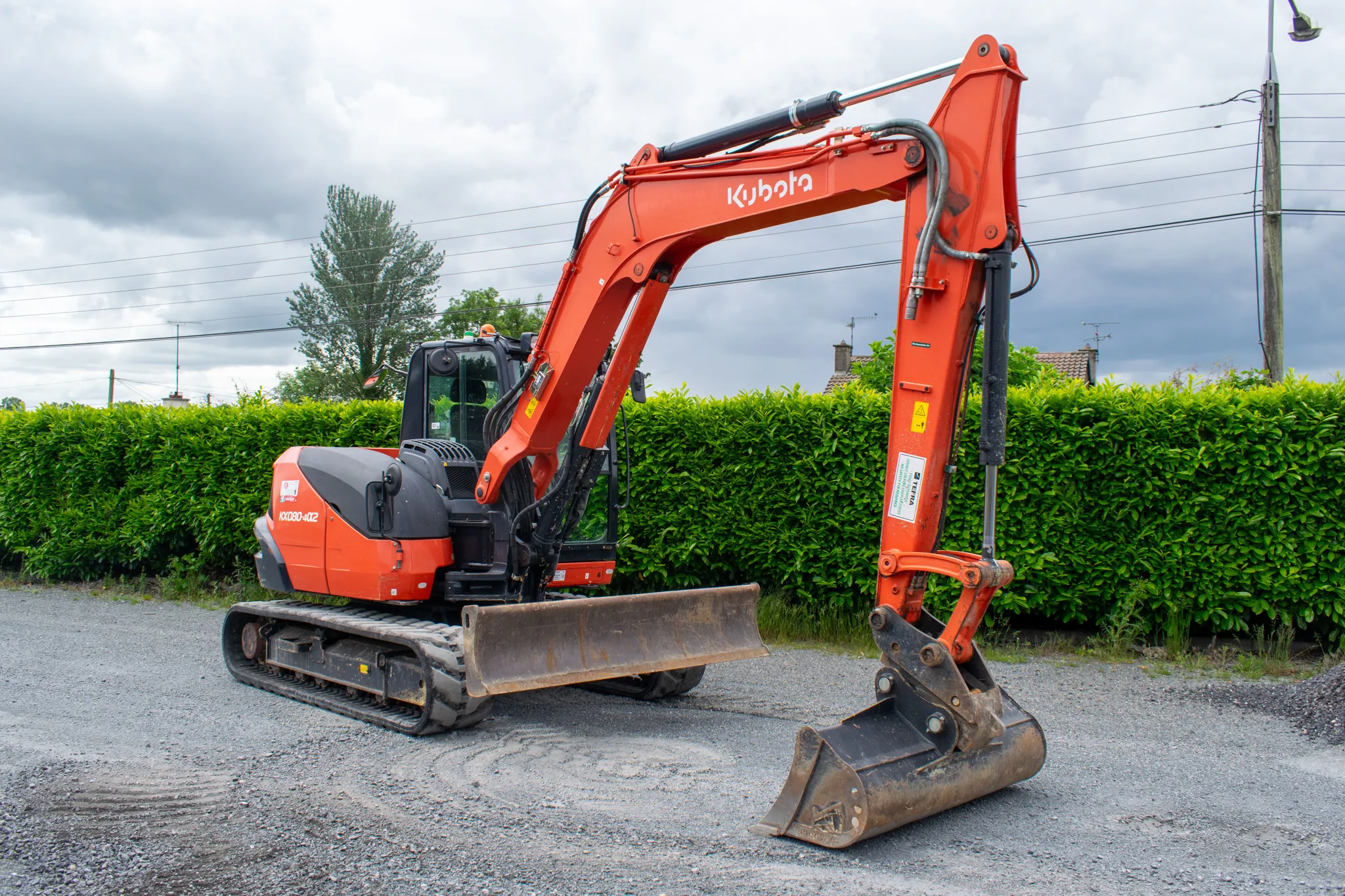 Kubota KX080-4A2 Digger