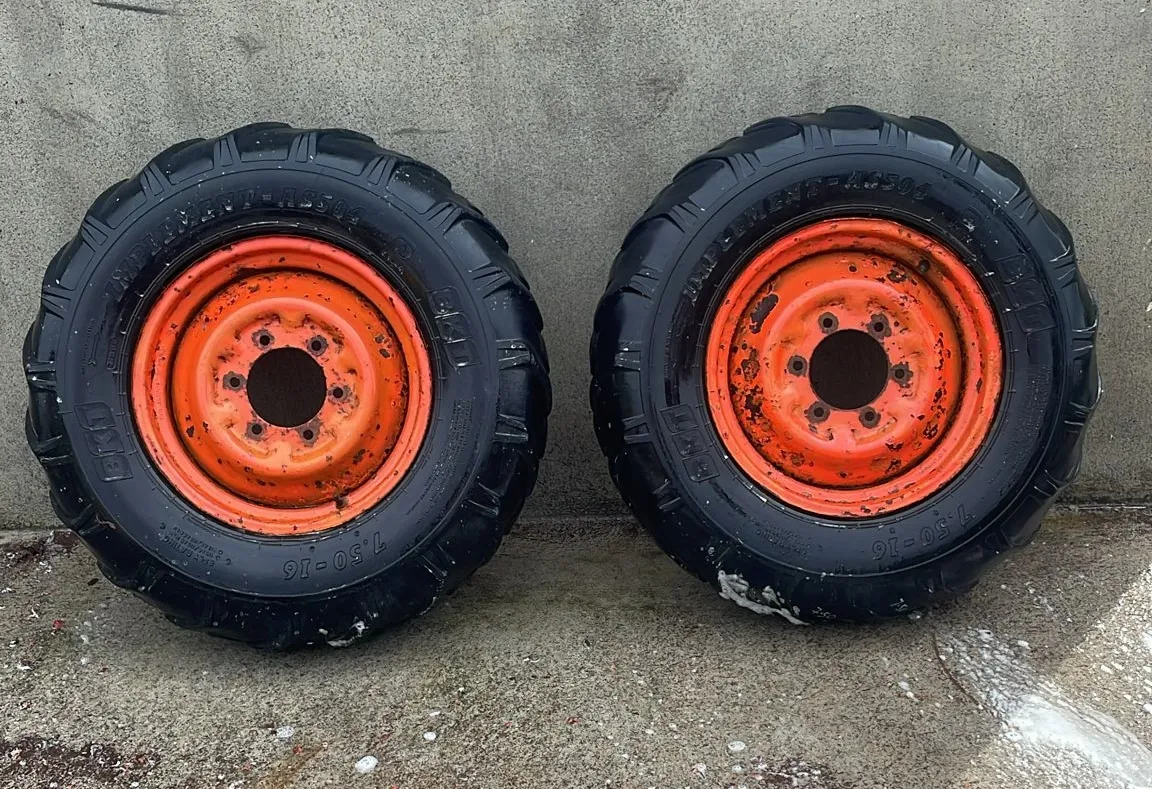 BKT X2 7.5-16 Agri Rim + Tyres 