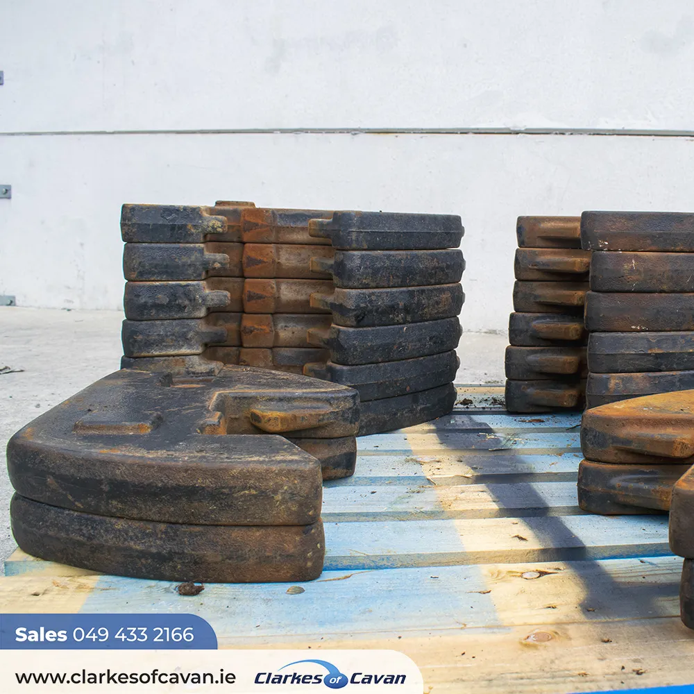 Case 47KG Front weights Set