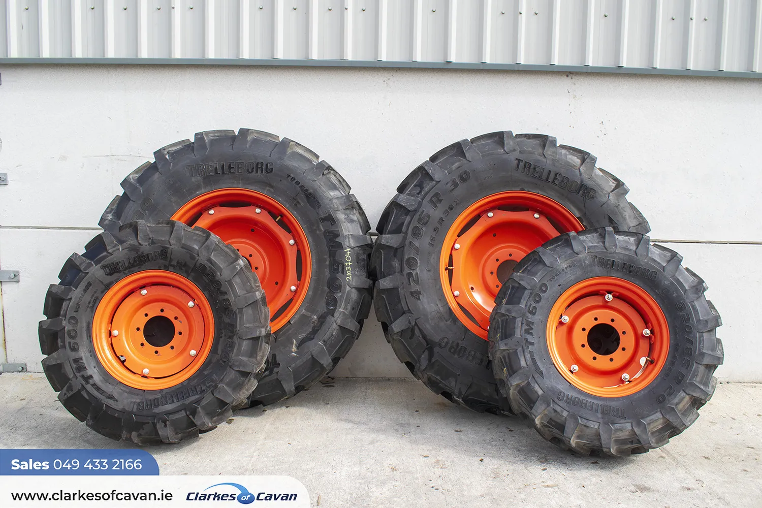 Trelleborg Tyre set