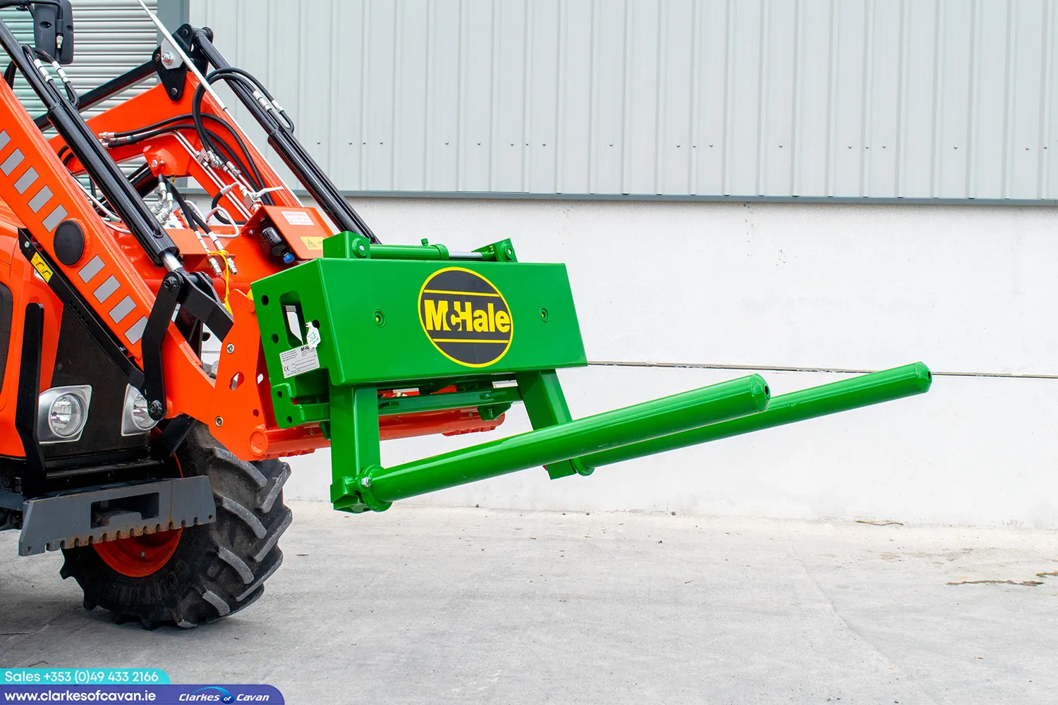 McHale 691 Round Bale Handler