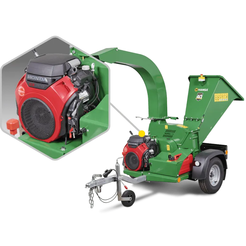 Hansa C21RT Towable Wood Chipper