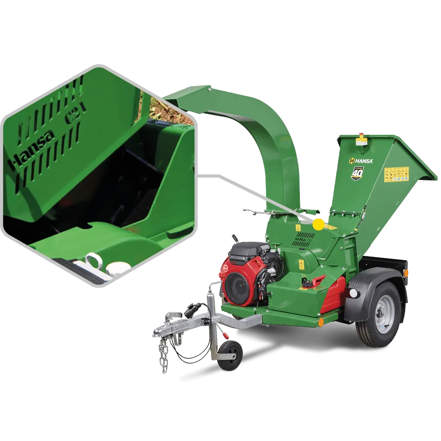 Hansa C21RT Towable Wood Chipper