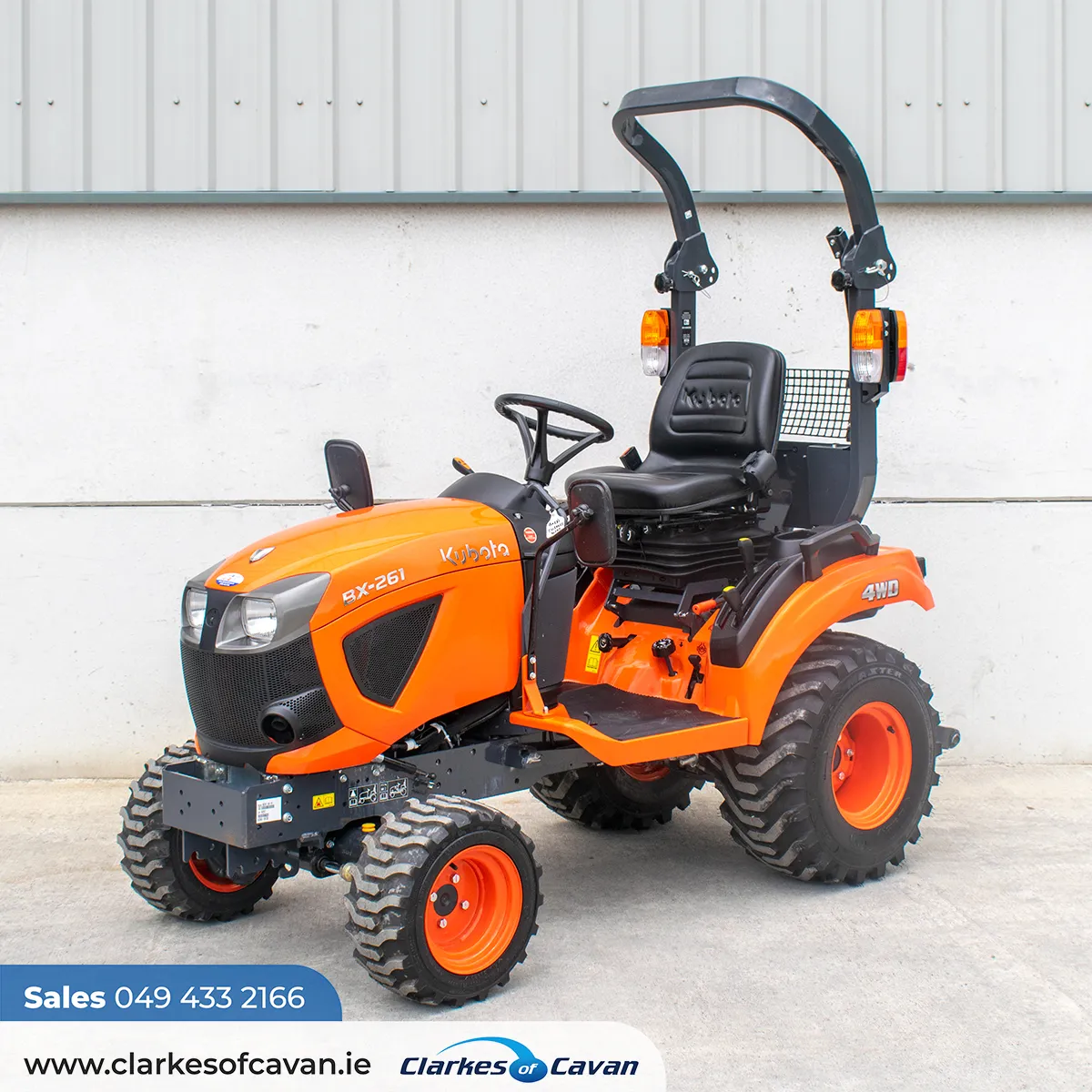 Kubota BX-261 ROPS