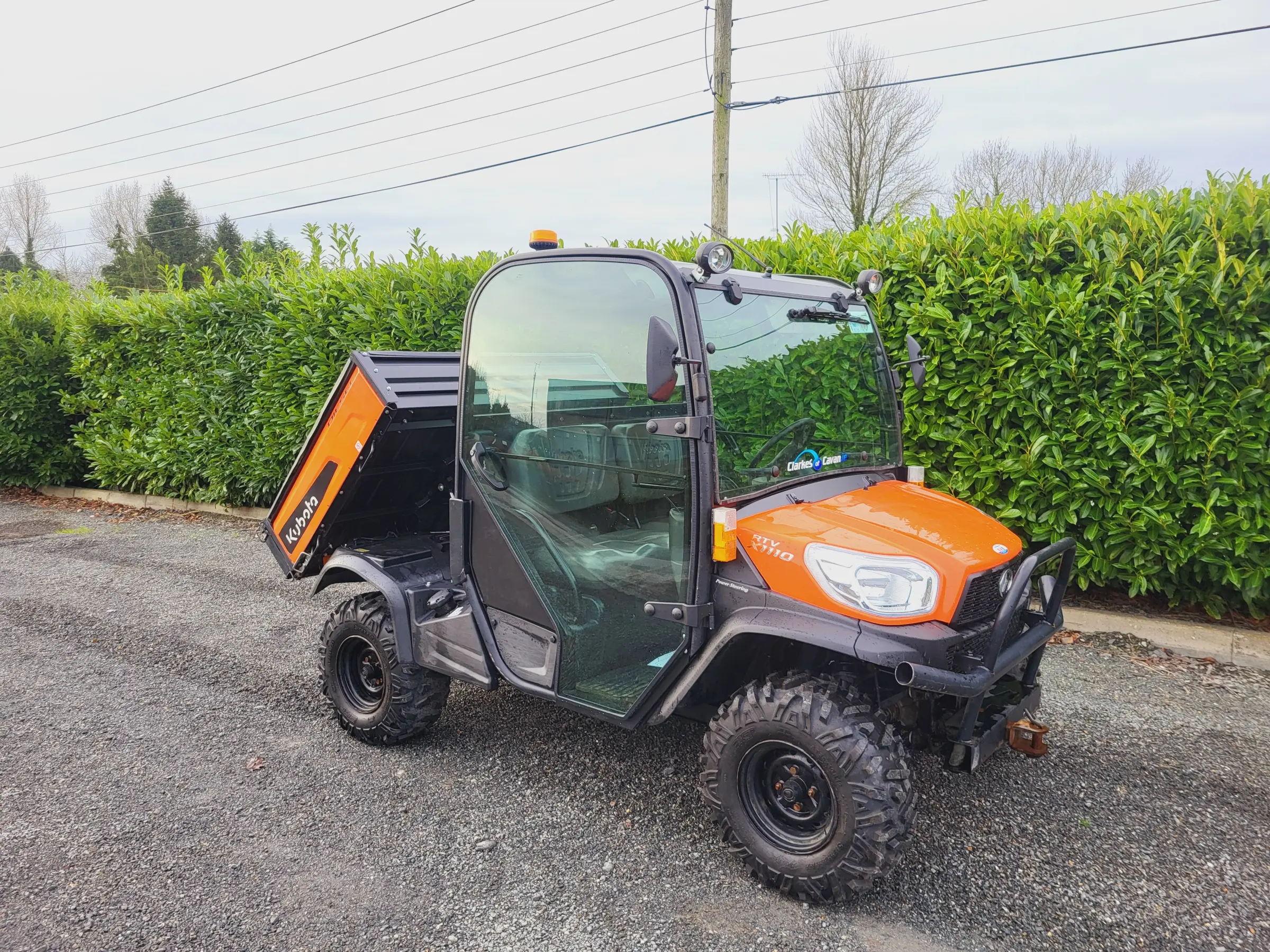Kubota RTV X1110 Orange