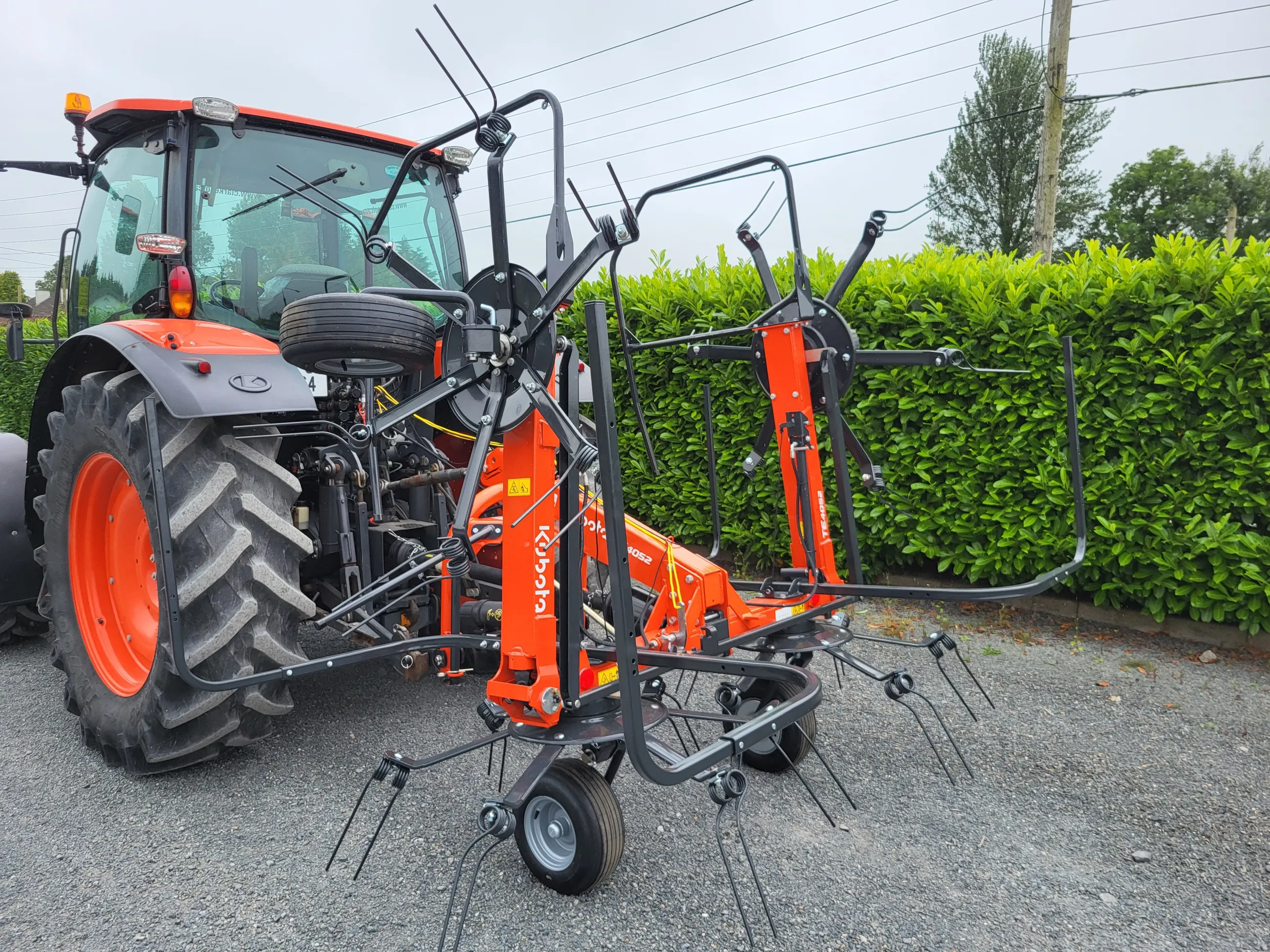 Kubota TE4052 Tedder