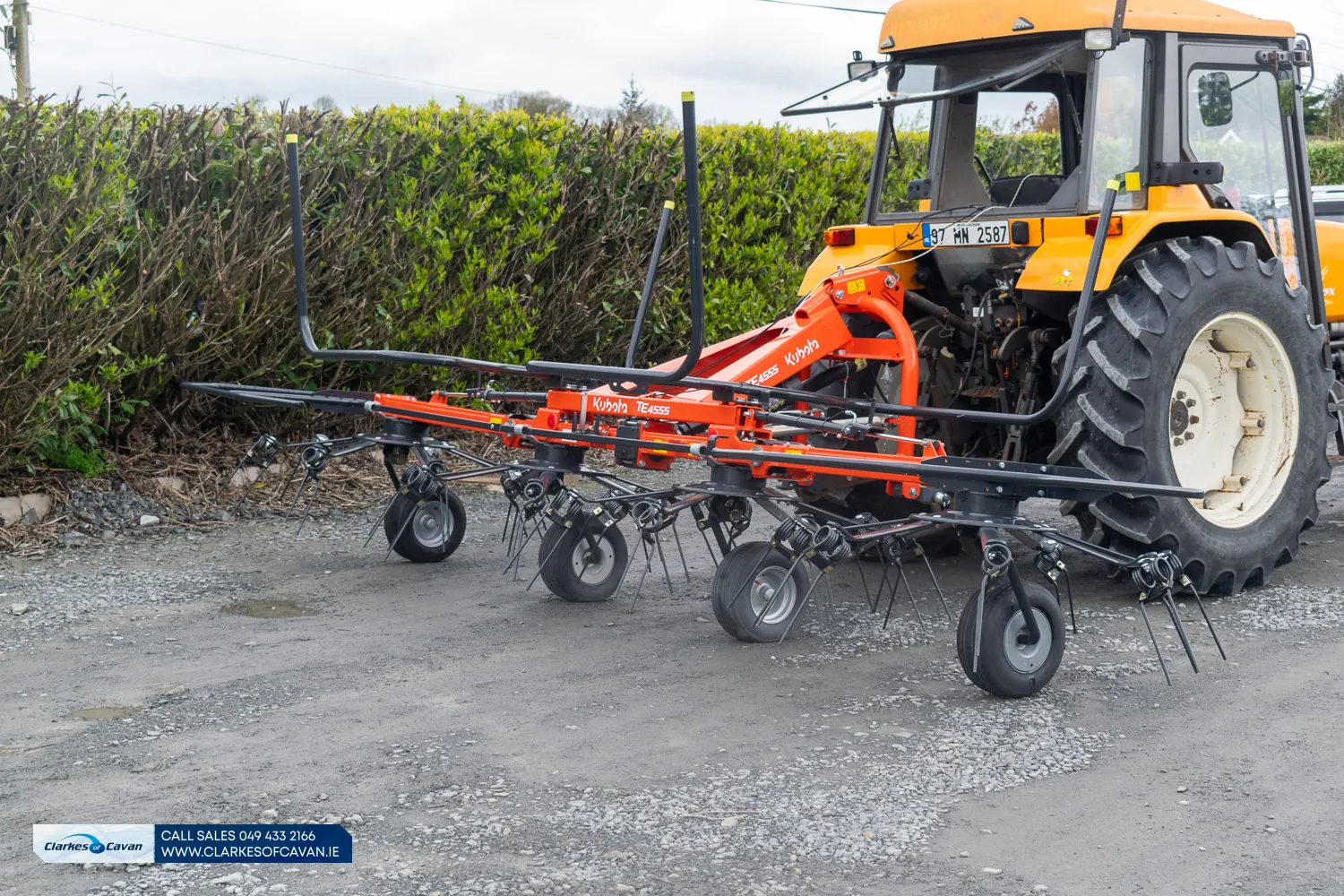 Kubota TE4555 Tedder