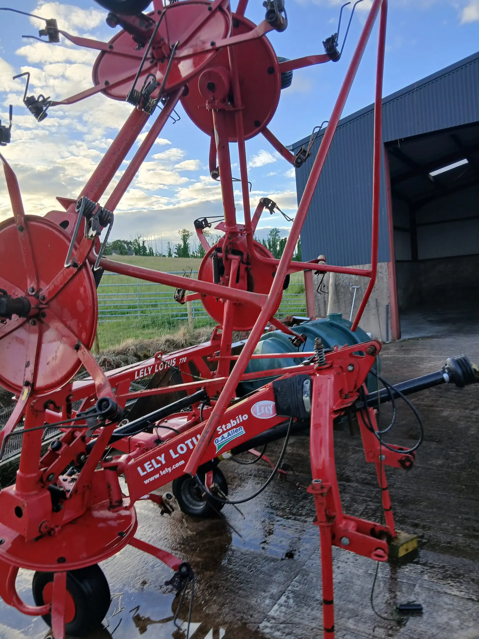 Lely Lotus 770 Stabilo Tedder