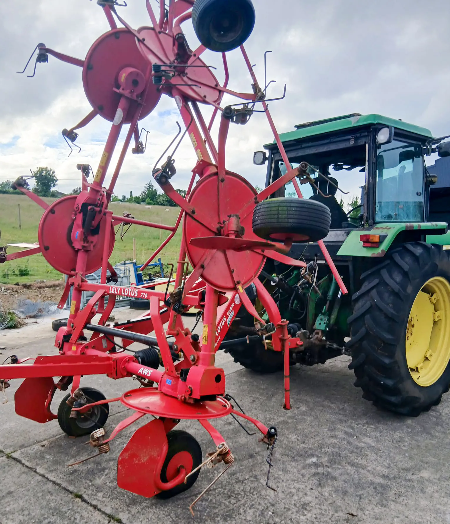 Lely Lotus 770 Stabilo Tedder