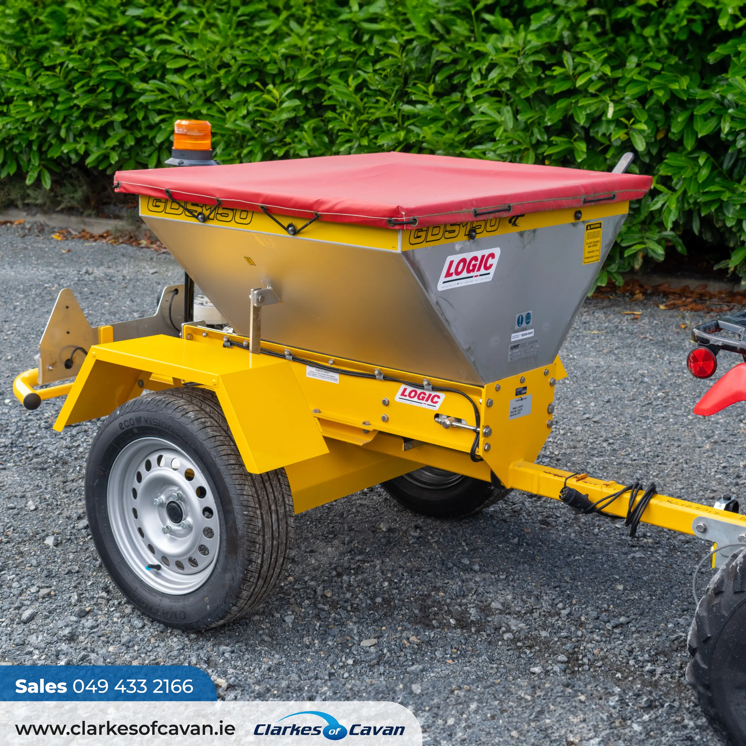 Logic GDS150 Salt Spreader