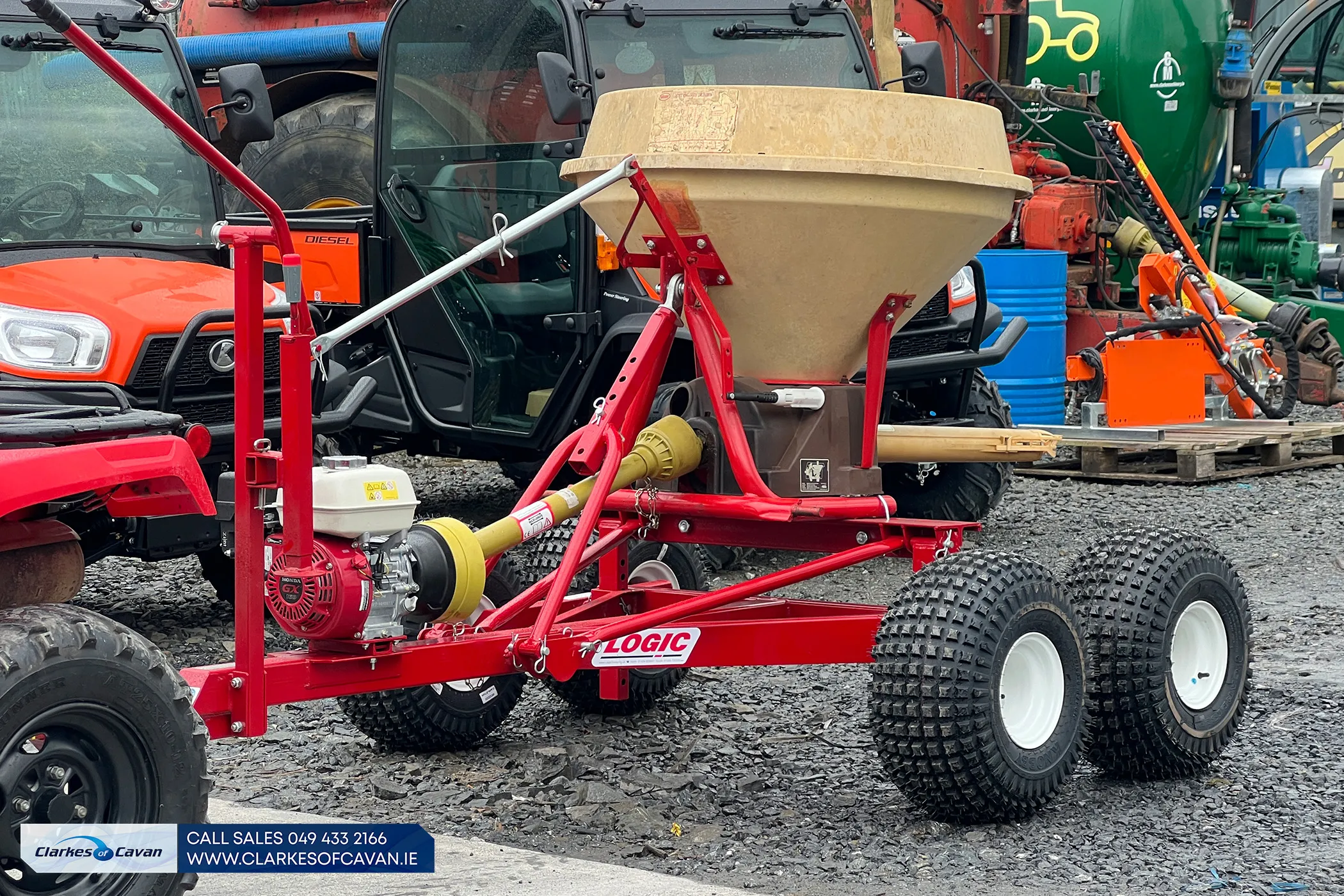 Logic System 40 Spreader Chassis - Tandem Axle