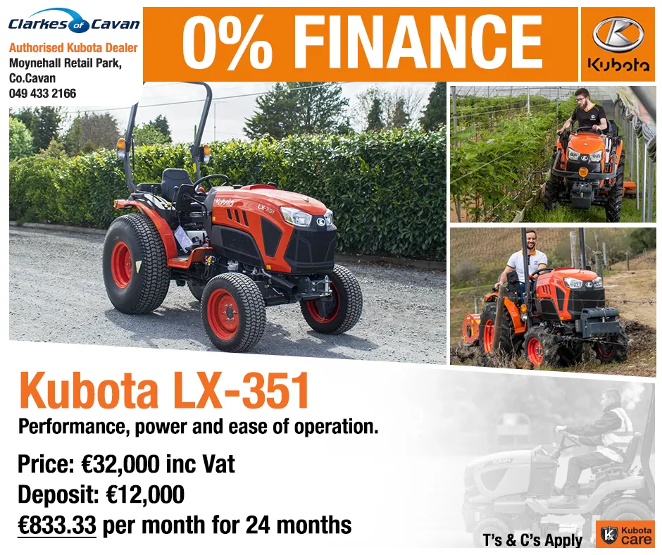 Kubota LX-351 ROPS Turf