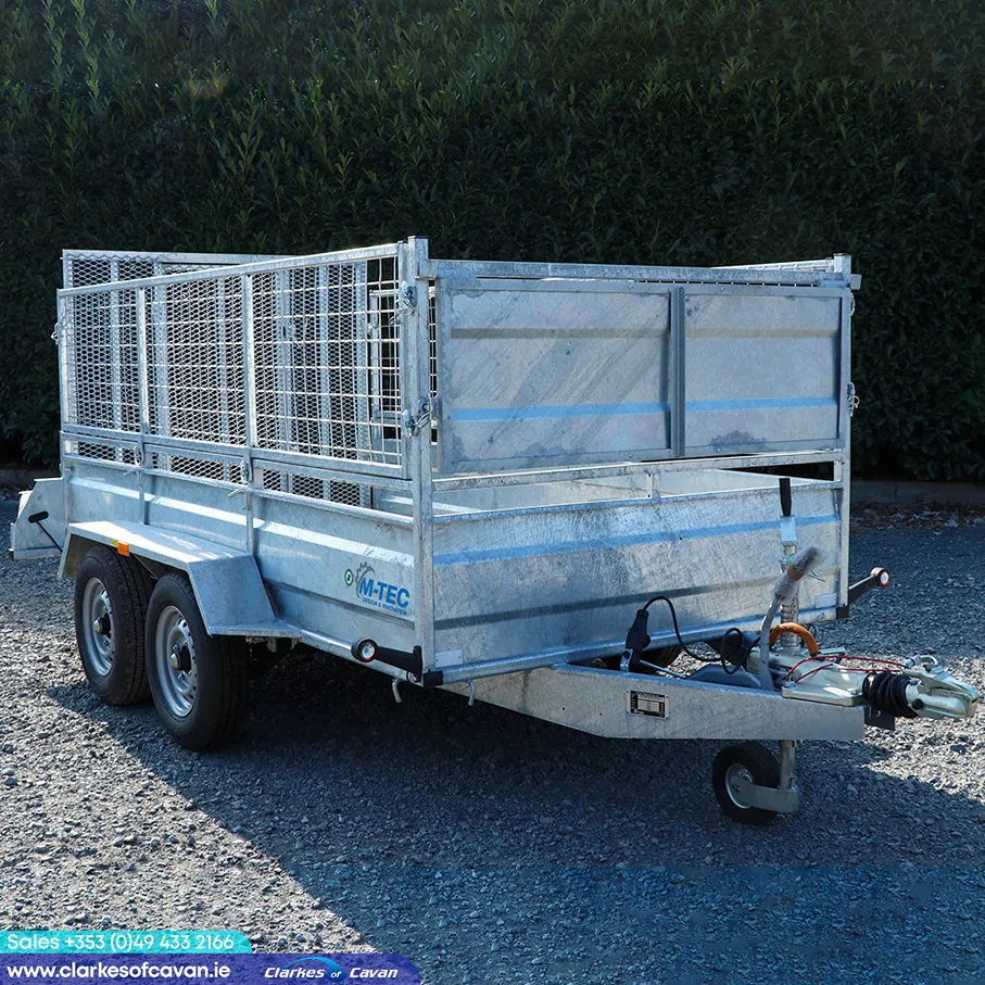 M-Tec 10ft x 5ft Twin Axle Trailer