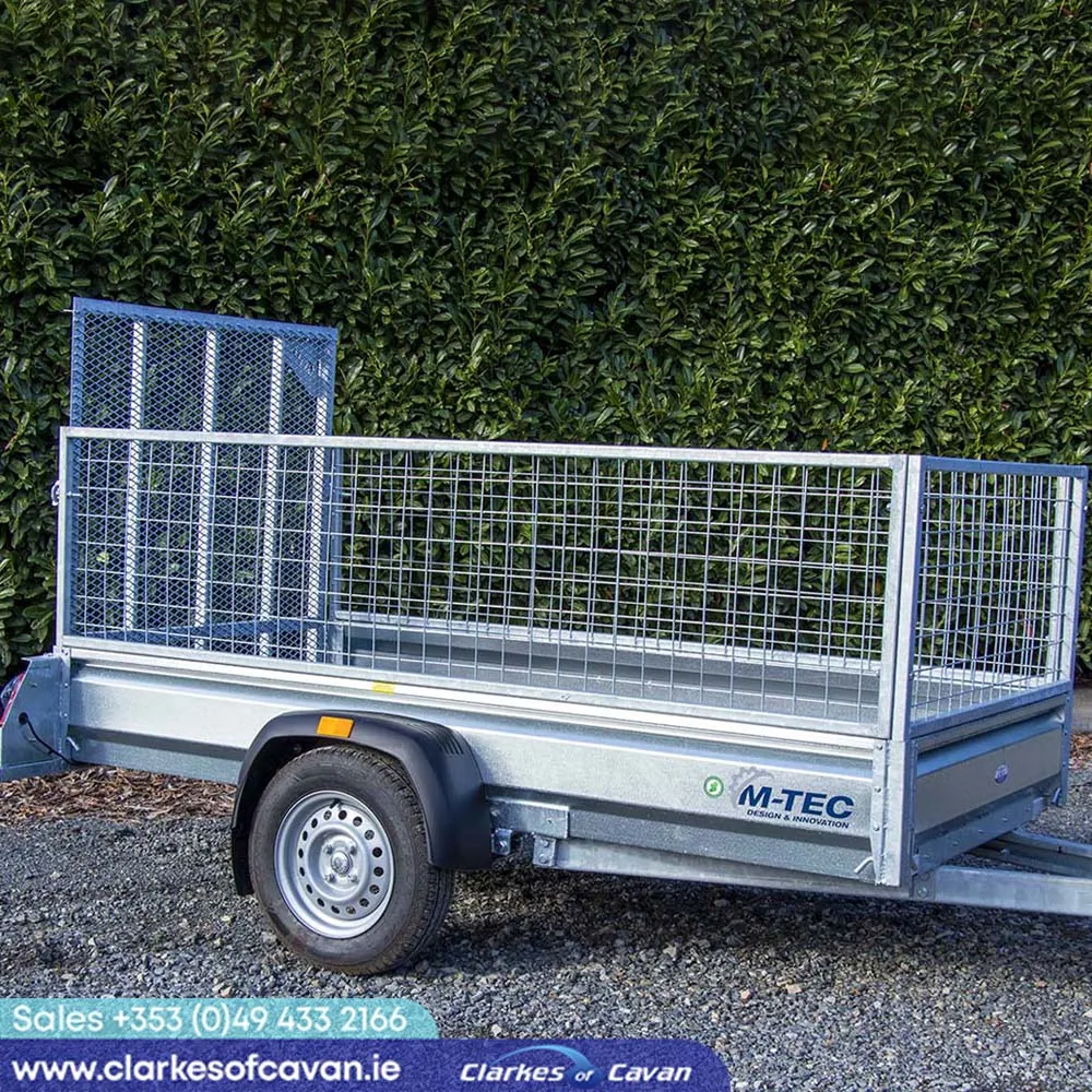 M-Tec 8ft x 4ft Single Axle