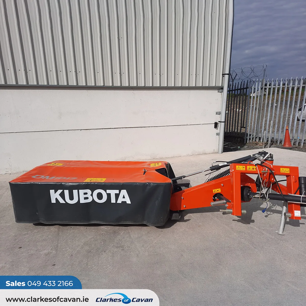 Kubota DM1017 Mower