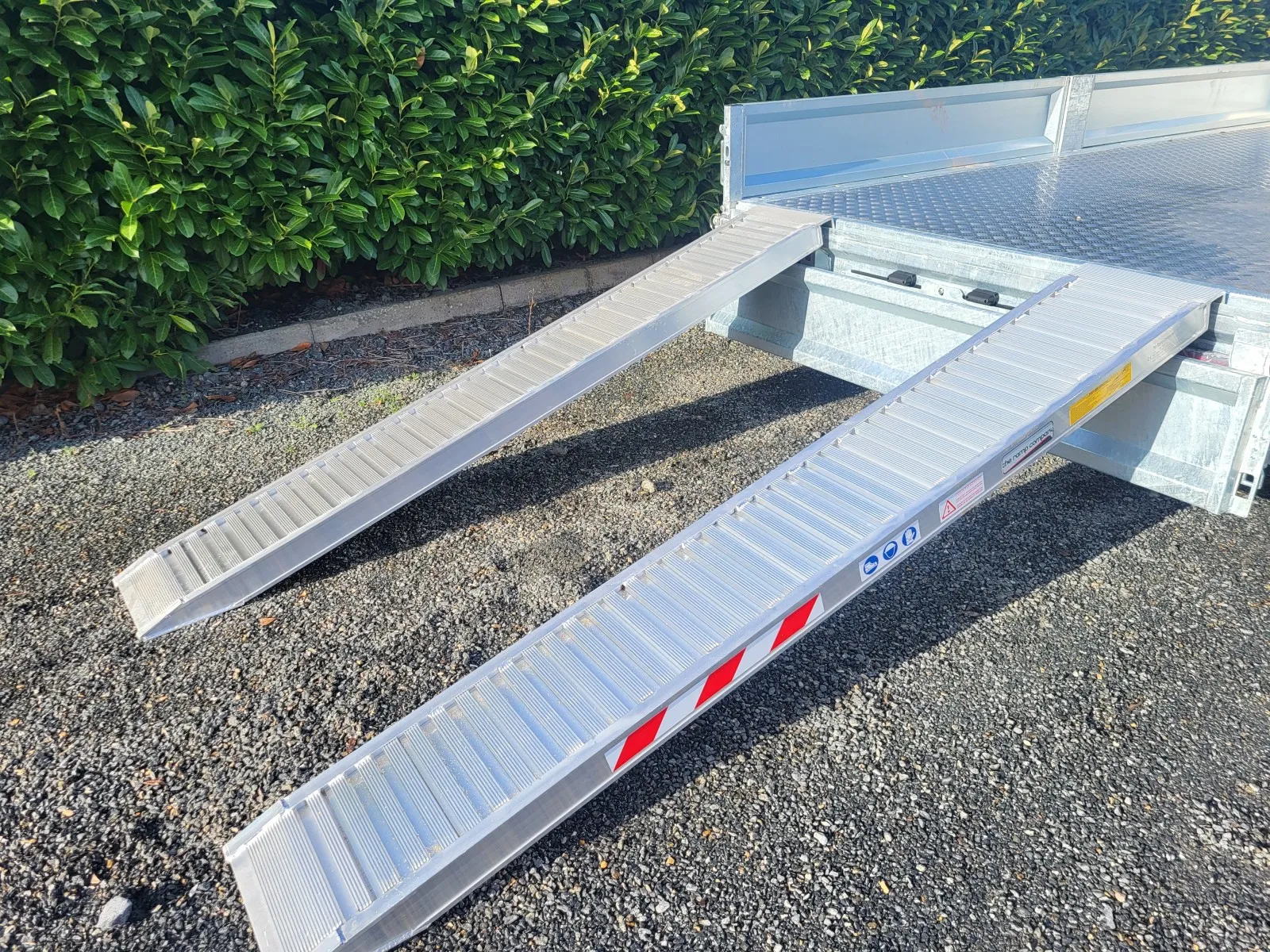 M-Tec Flatbed Tri Axle Builders Trailer