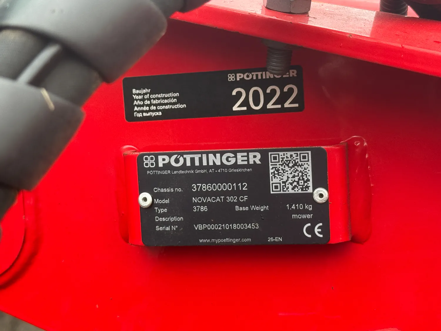 Pottinger Novacat 301 Alpha Motion Pro Front Mower + Novacat 302CF Rear Mower