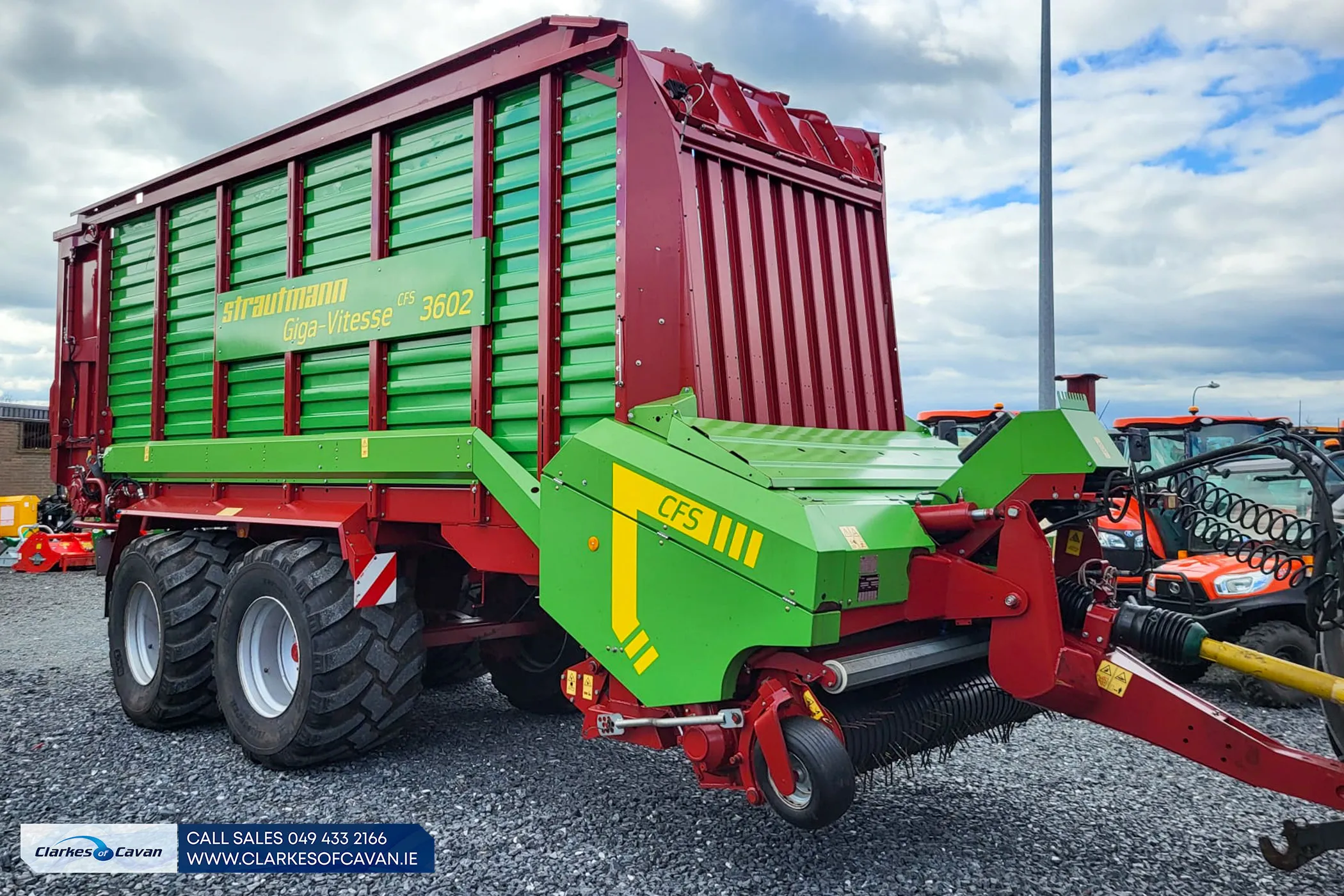Strautmann Giga-Vitesse CFS 3602 Silage Wagon