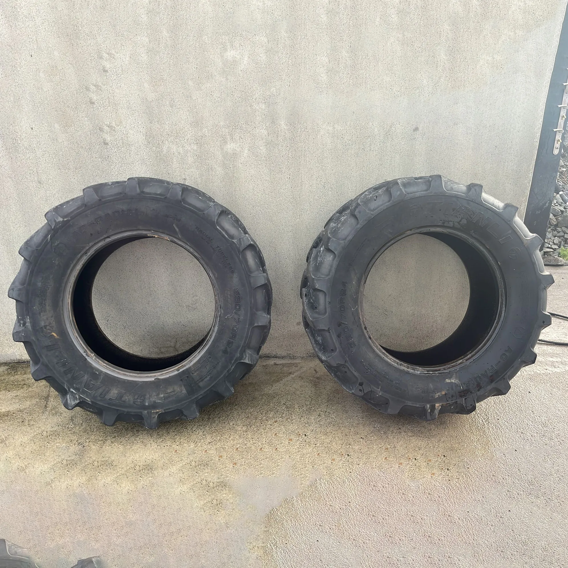 Tiani 380/70R24 Tyres X 2