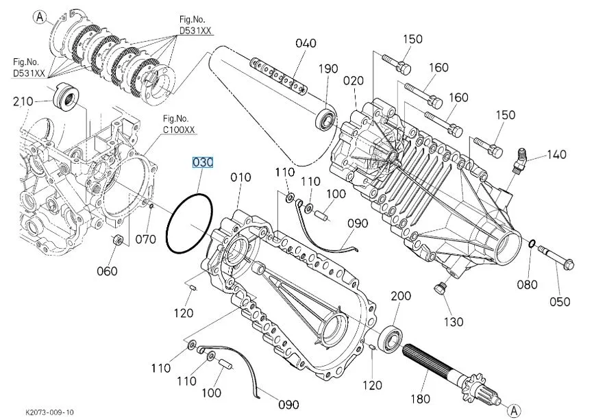 04811-11250 Kubota O Ring – Rear Axle Seal for G23-LD Mowers