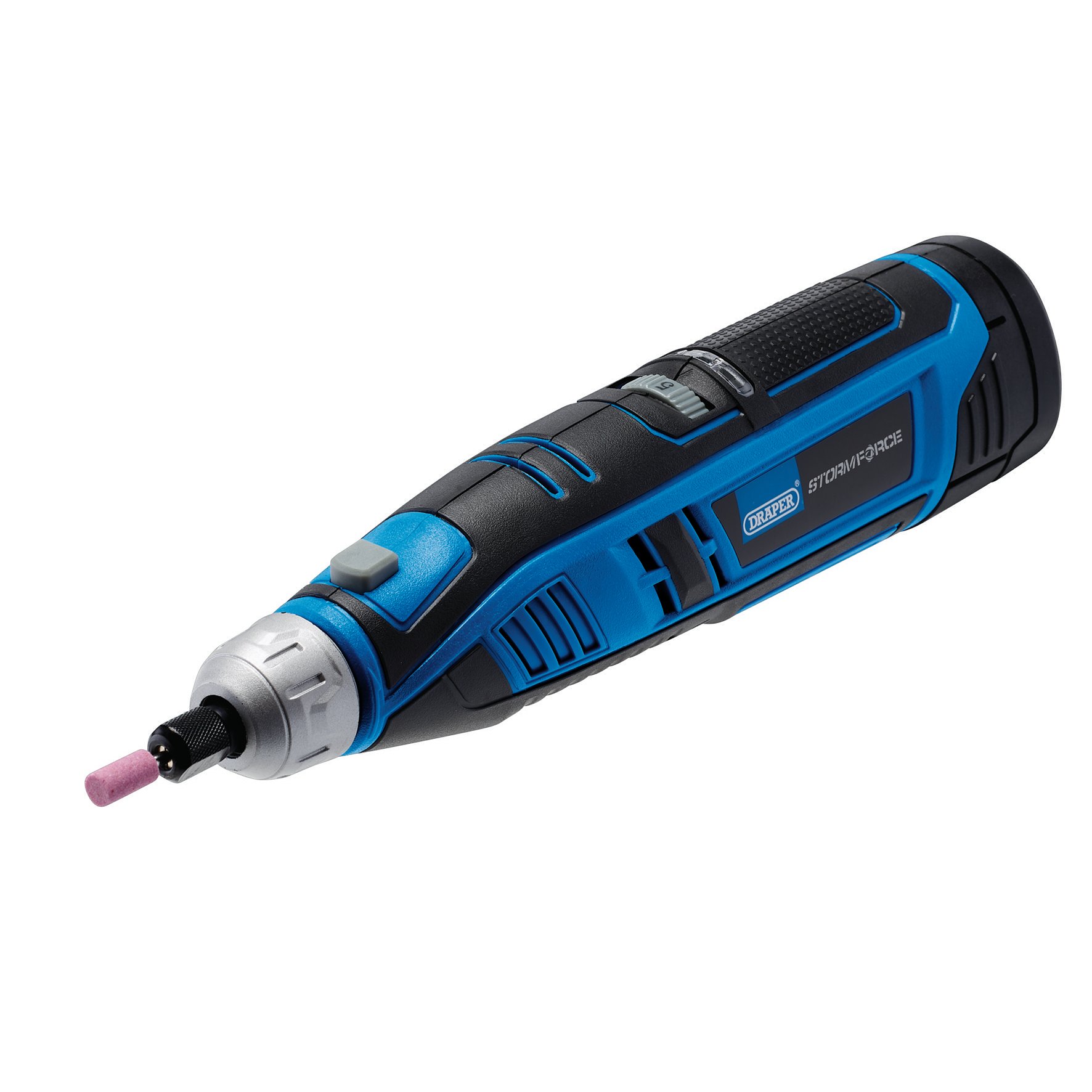 Draper Draper Storm Force 10.8V Power Interchange Rotary Multi Tool Kit 1 x 1.5Ah Battery 1 x Fast Charger 50 Piece