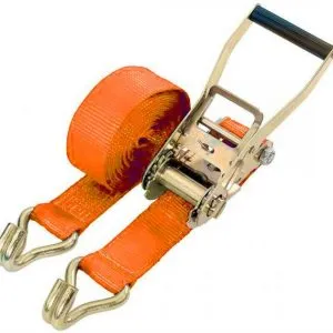 12m Heavy Duty Ratchet Tie Down Strap with Hooks