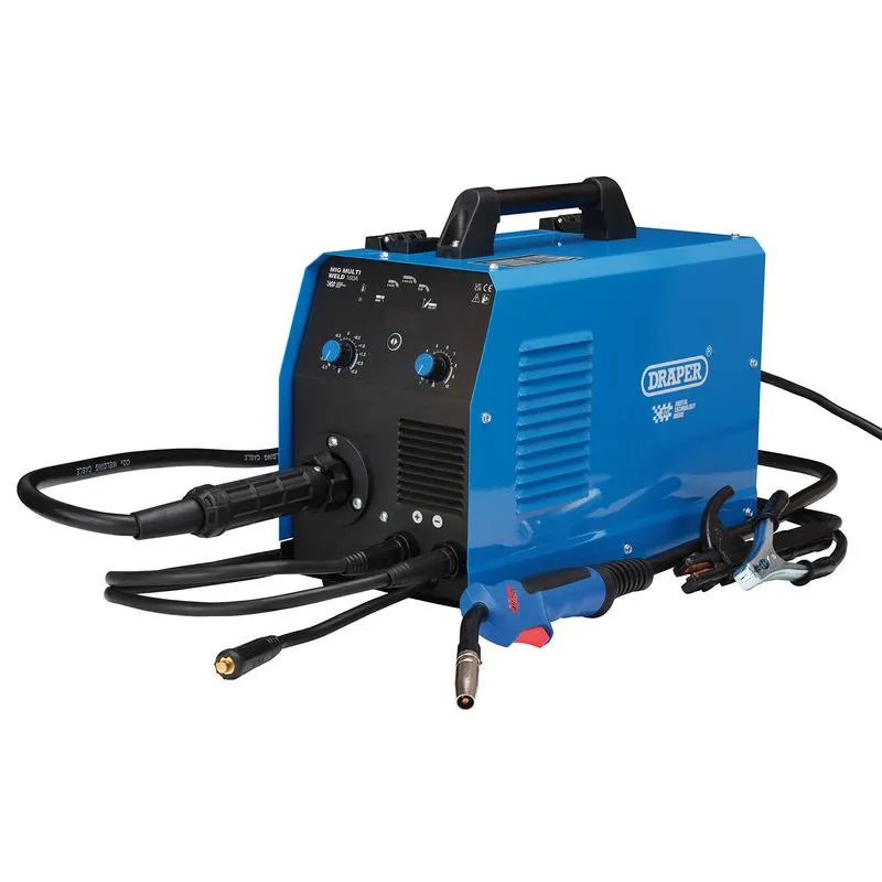 160A MIG Inverter Multi-Welder – Gas/Gasless, Synergic DTi Welding Unit (Model 70047)