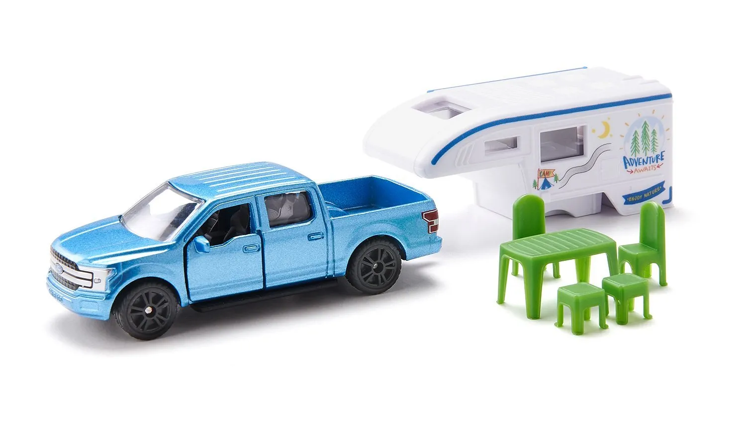 Siku Ford F150 Pickup Camper 1:87