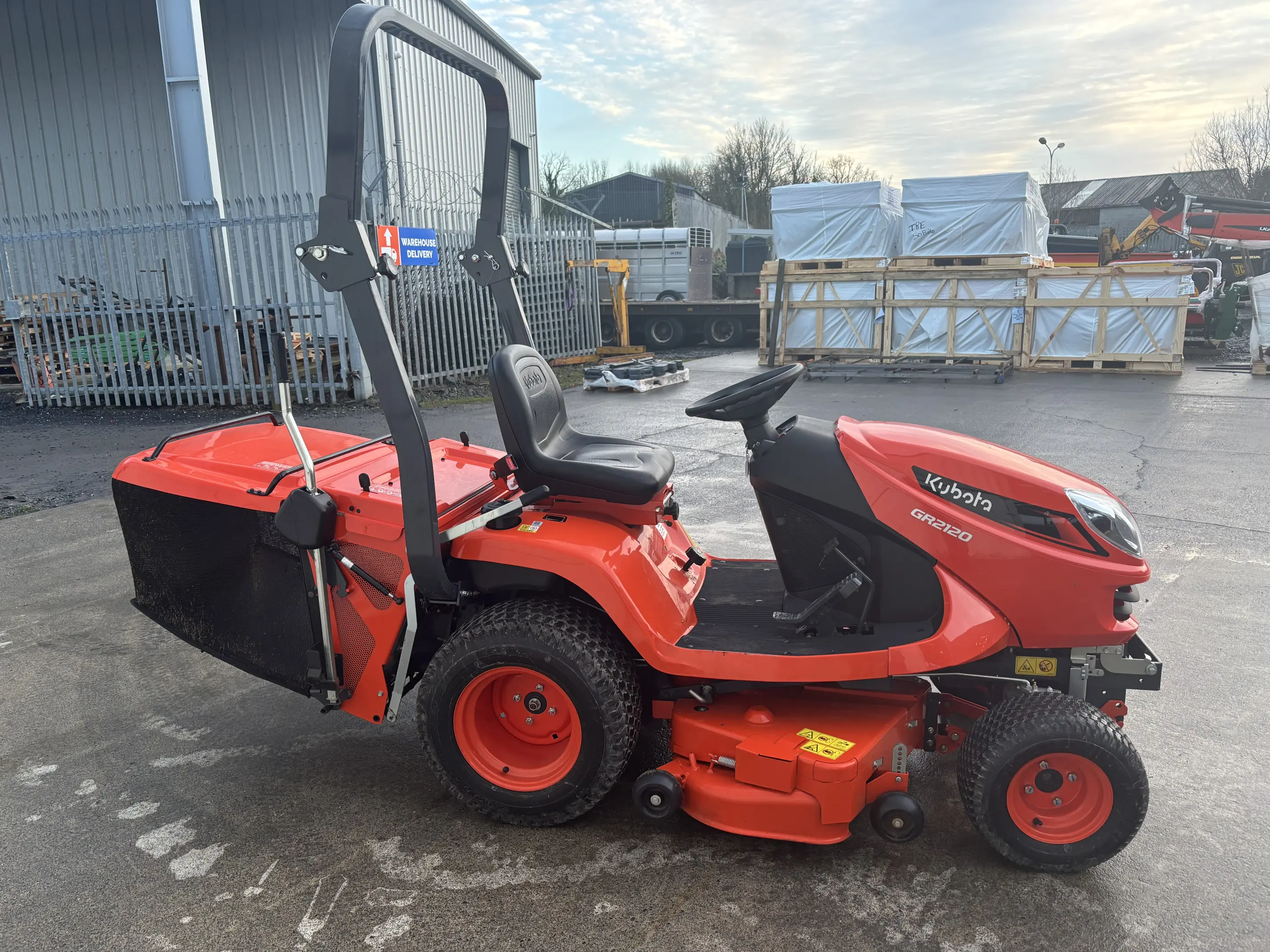 Used 2024 Kubota GR2120 Lawnmower