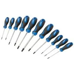 Draper Soft Grip Draper Tx-Star and Draper Tx-Star® Security Screwdriver Set (11 Piece)