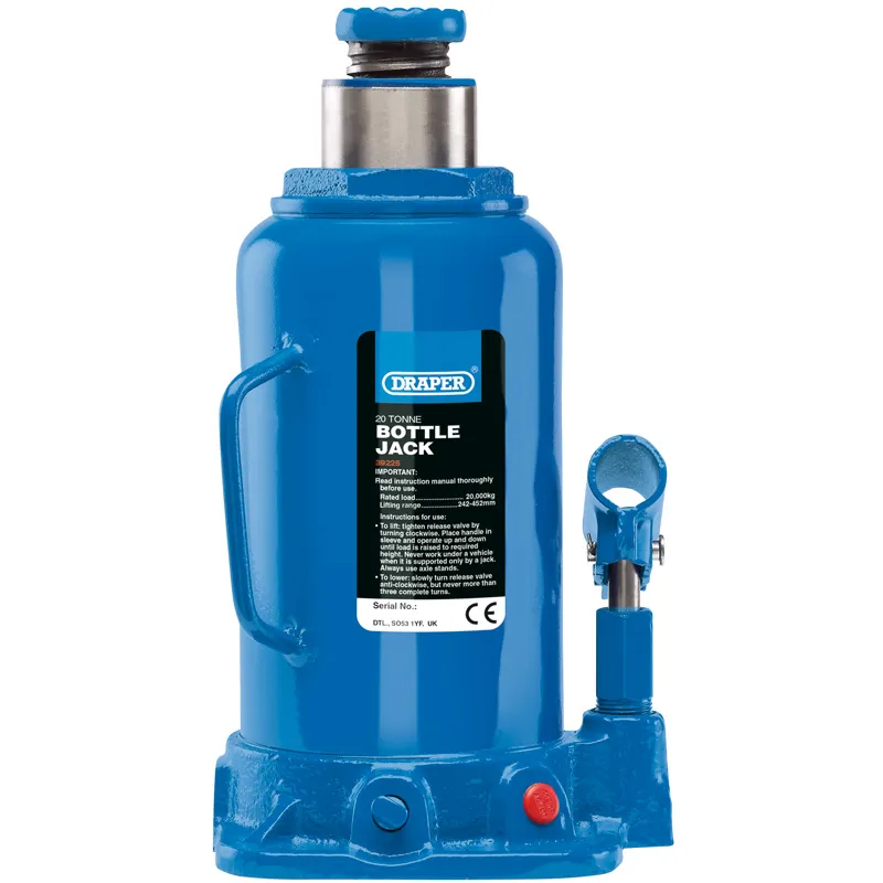Draper 39054 2-Tonne Hydraulic Bottle Jack 
