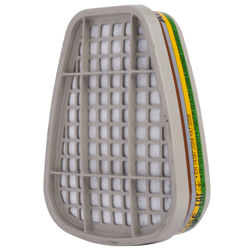  3M 6059 ABEK1 Gas & Vapour Filters – 2 Pack for 6000/7000 Series Masks