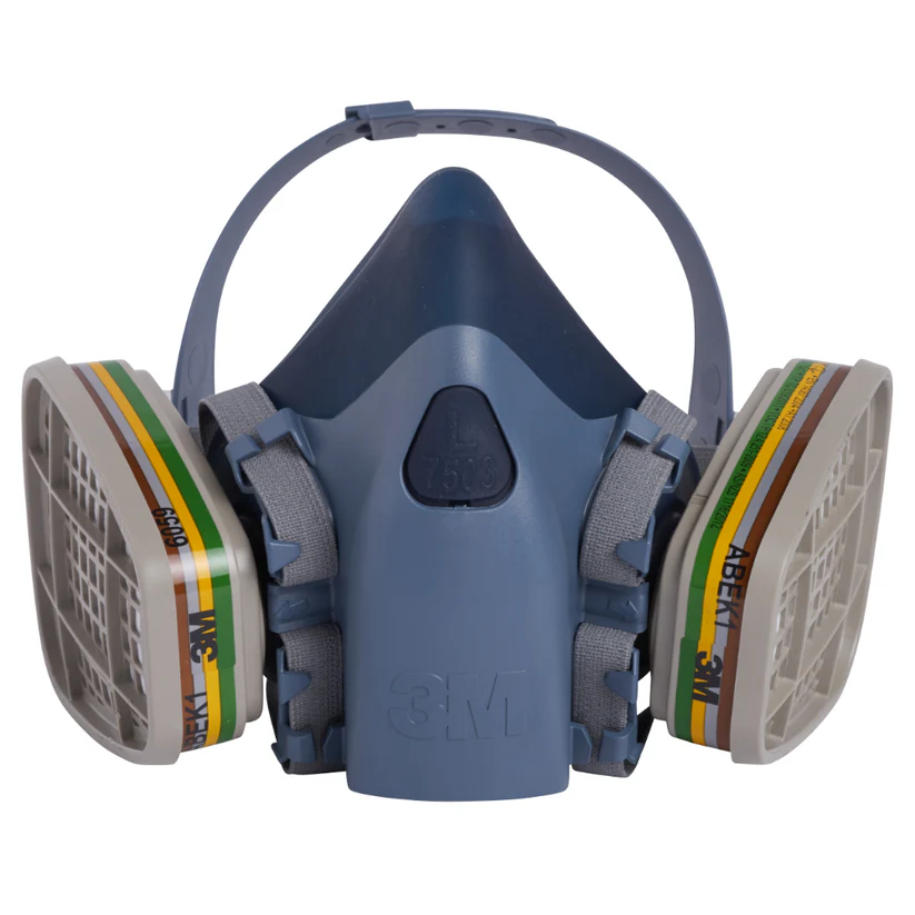  3M 6059 ABEK1 Gas & Vapour Filters – 2 Pack for 6000/7000 Series Masks