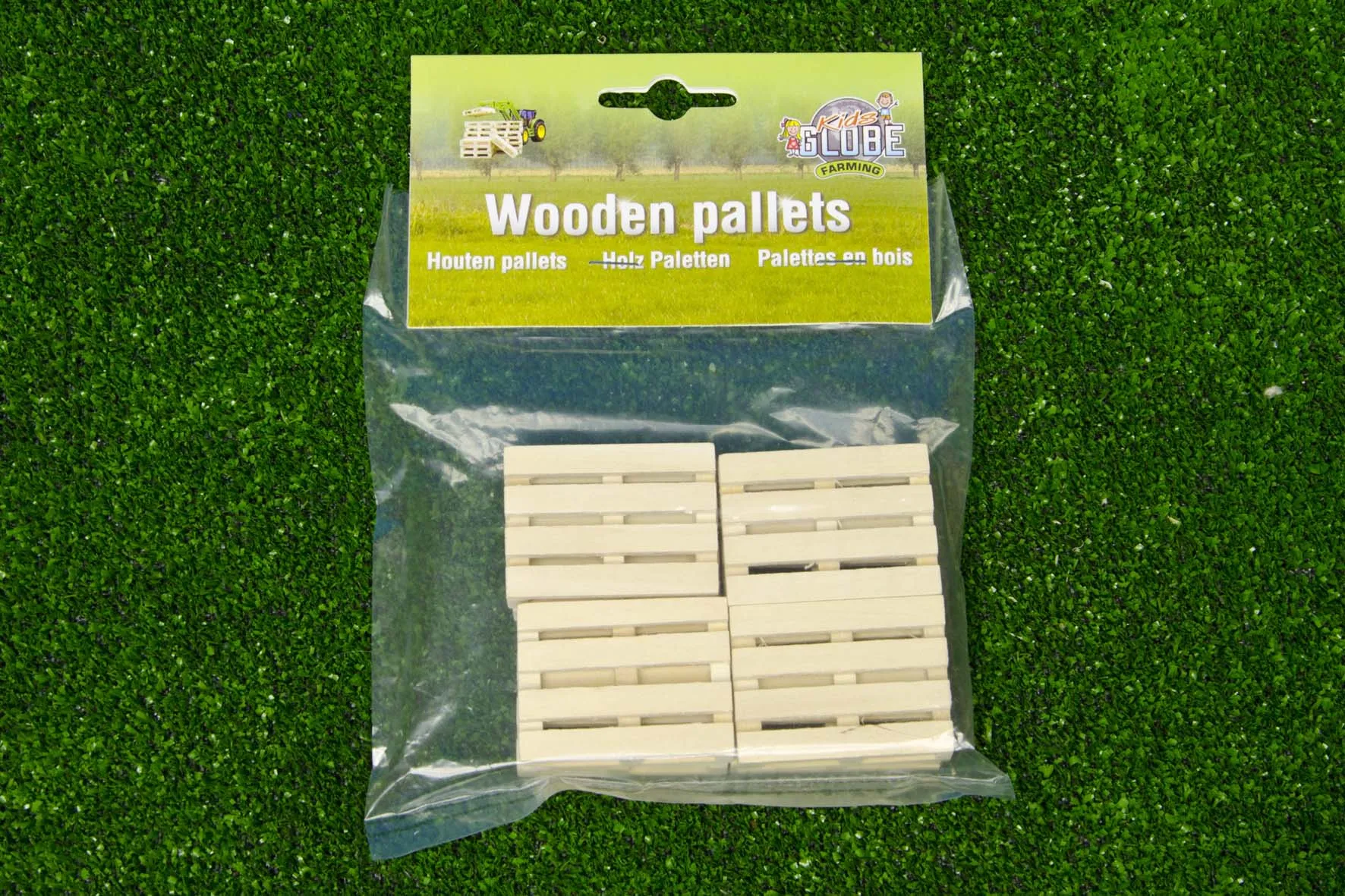 Kids Globe Wooden Pallets (Pack of 8)