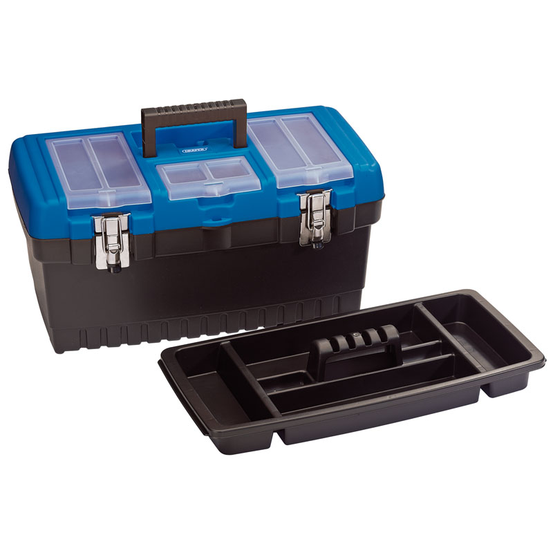 Draper Tool/Organiser Box With Tote Tray 486mm