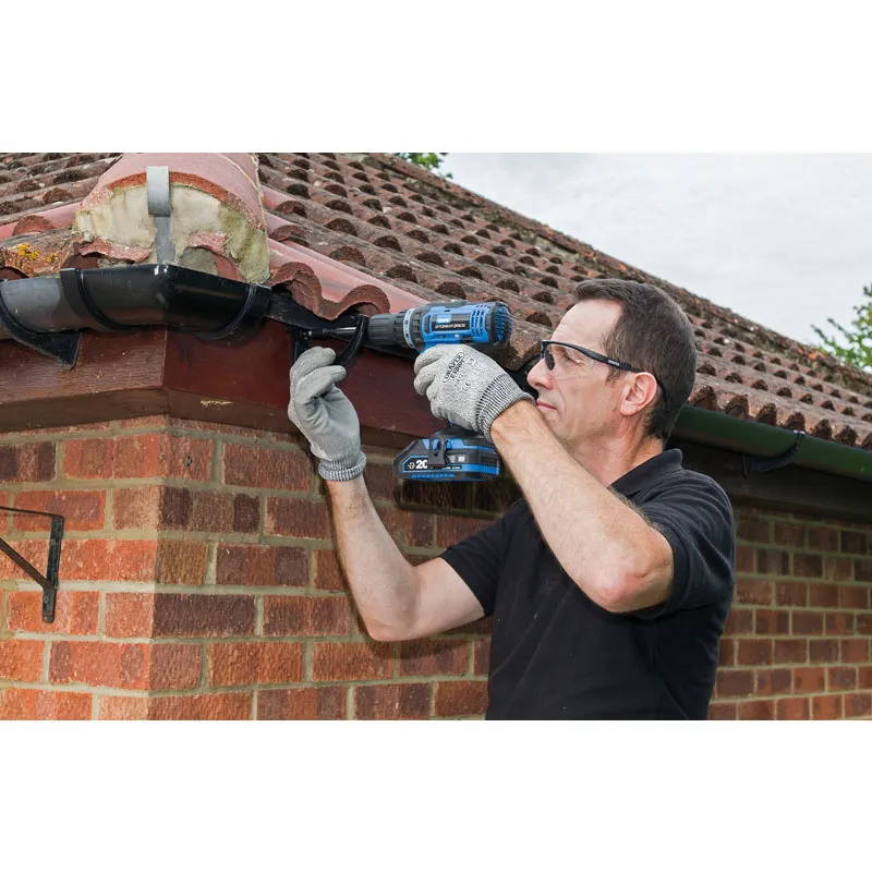 Draper Storm Force 20v Combi Drill with 2 X 2.0 Ah Batteries and Charger Clarkes of Cavan