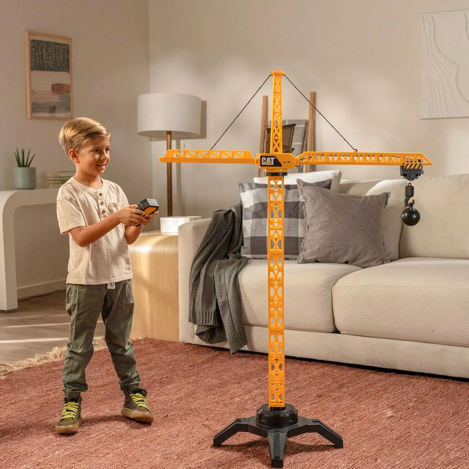 CAT Workforce Jumbo Tower Crane Set Remote Control