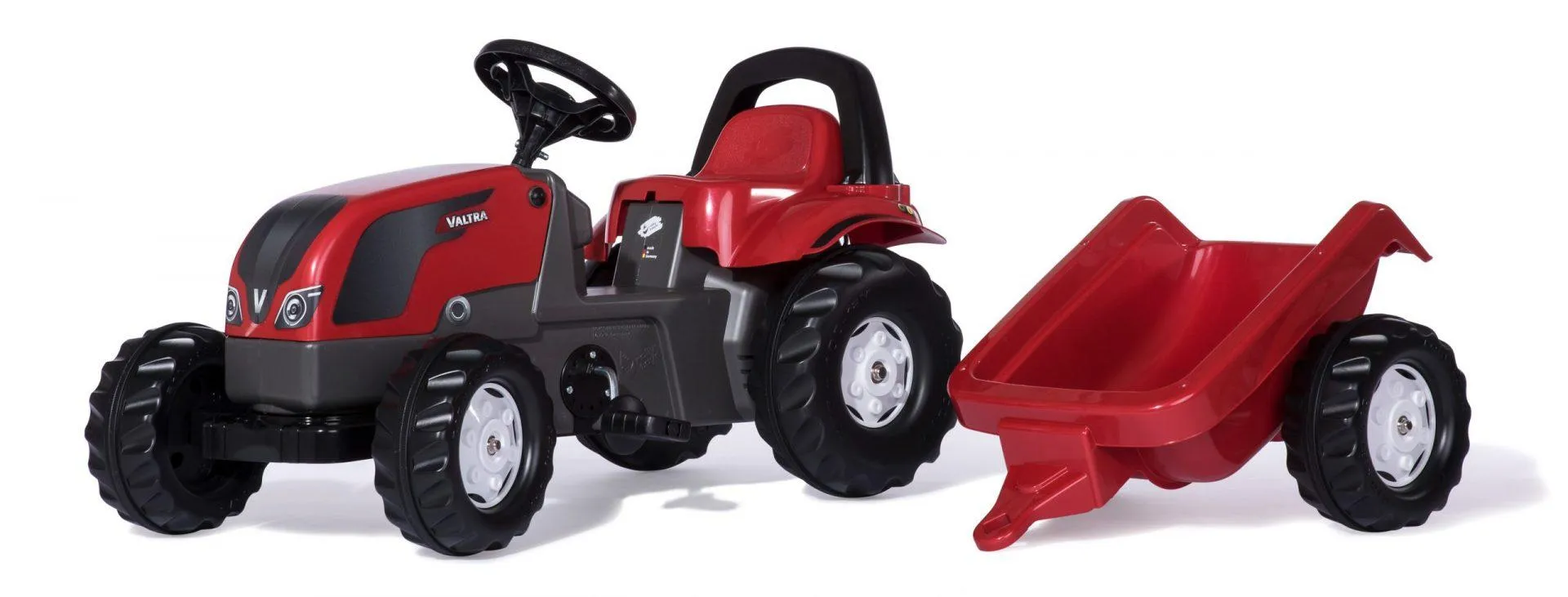 Rolly Valtra Kids Pedal Tractor with Trailer