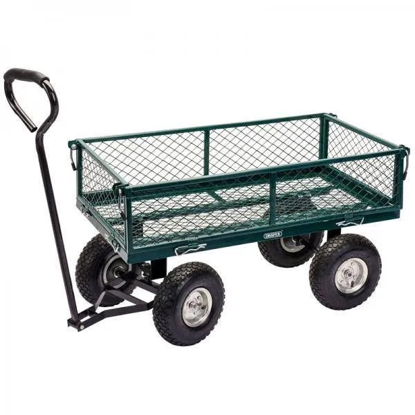 Draper Steel Mesh Garden Cart 200kg