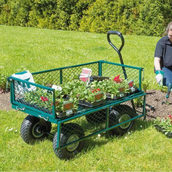 Draper Steel Mesh Garden Cart 200kg