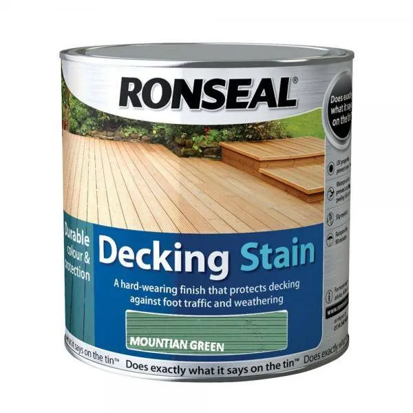 Ronseal Deck Stain Rustic Pine 2.5 Litres