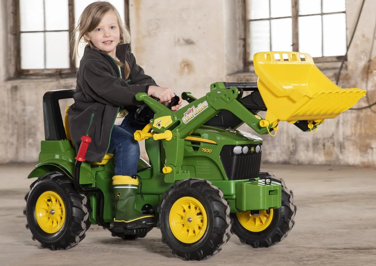 Rolly Kids John Deere 7930 Pedal Tractor with Pump Tyres
