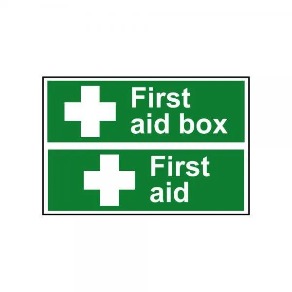 Sign First Aid Box