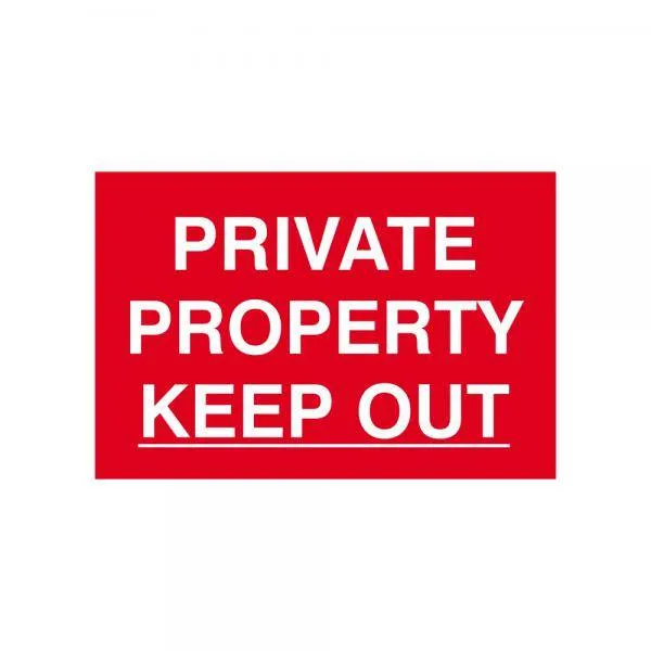 Sign Private Property