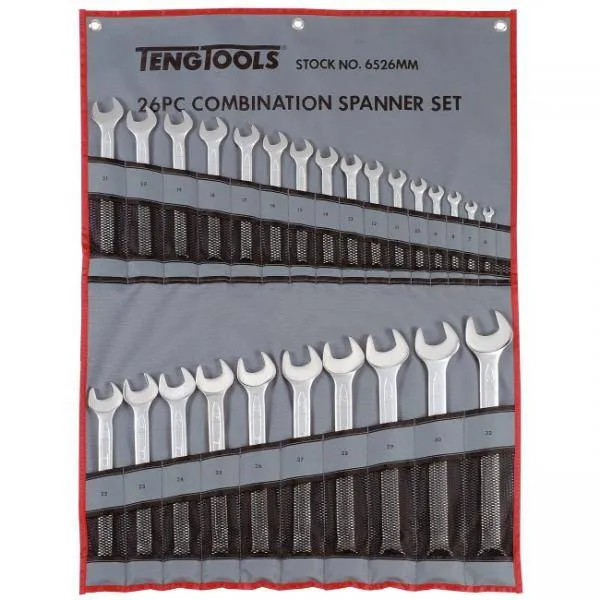 Teng Tools Spanner Set 6-32mm 26 Piece