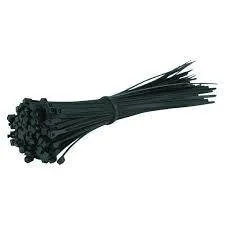 Cable Ties Black (Pack of 100) - 4.8mm X 200mm